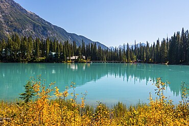 Emerald Lake, Yoho National Park, Canadian Rockies, British Columbia Province, Canada, North America