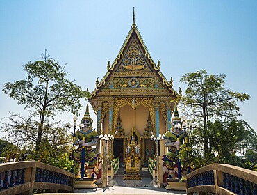 Wat Plai Laem Temple, Ban Bo Phut, Ko Samui, Thailand, Asia