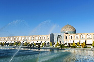 Sheikh Lotfollah Mosque, Esfahan, Iran, Asia