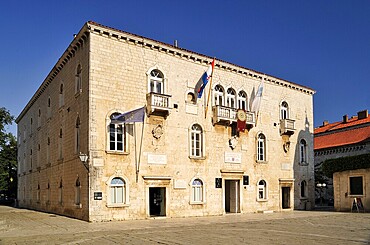 Town hall, Trogir, Dalmatia, Croatia, Europe