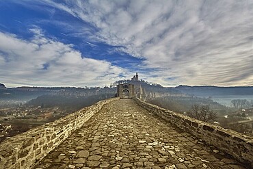 Entrance to the Fortress Tsarevets in Veliko Tarnovo, Bulgaria Veliko Tarnovo, Bulgaria, Europe