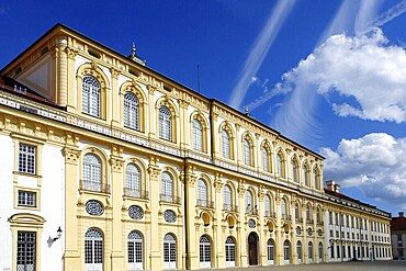The baroque Schleißheim Palace at the Tor tor of Munich