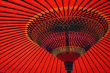 Japanese umbrella. Shooting Location: Kamakura, Kanagawa Prefecture