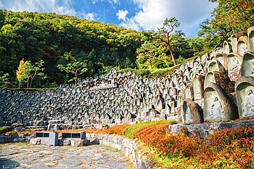 Buddha statue in Wawoo Temple, Korea