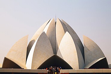 Lotus temple in Delhi, India, Asia