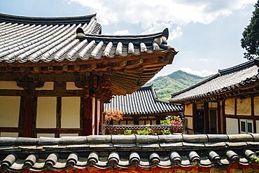 Jogyesan mountain Seonamsa Temple in Suncheon, Korea