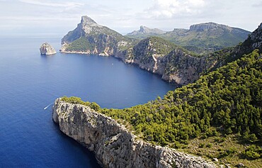 Coastline, Cap de Formentor, Majorca or Mallorca, Spain, Europe