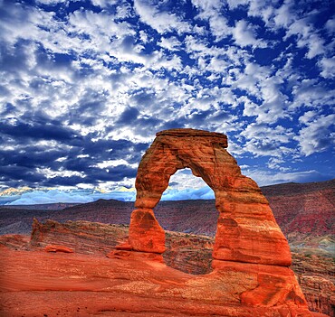 Arches National Park in Moab Utah USA