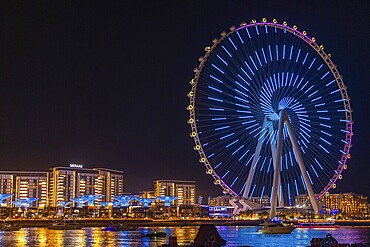 Ferris wheel, Jumairah Beach, Dubai, United Arab Emirates, Asia