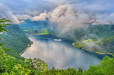 Geirangerfjord, Geiranger, Møre og Romsdal County, Norway