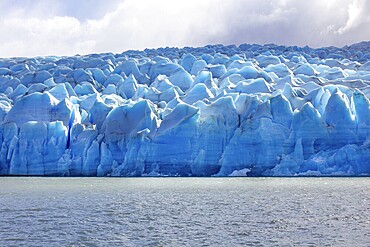 Glacier and lake Grey, Torres del Paine national park, Patagonia, Chile