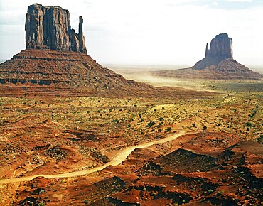 Mittens in Monument Valley, Arizona