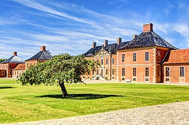 Bothmer Palace in Baroque style near Klutz in Germany