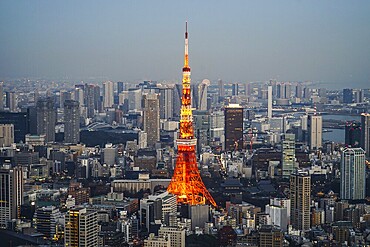 Tokyo Tower. Shooting Location: Tokyo metropolitan area