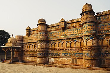 Gwalior fort in Madhya Pradesh, India