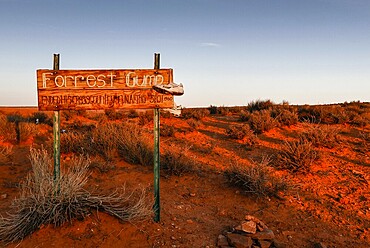 USA Arizona Forrest Gump Hill Point in sunrise