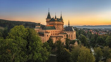 Bojnice - beautiful Slovak cestle in nature, a wonderful destination for vacation and relaxation