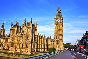 Big Ben Clock Tower in London at England