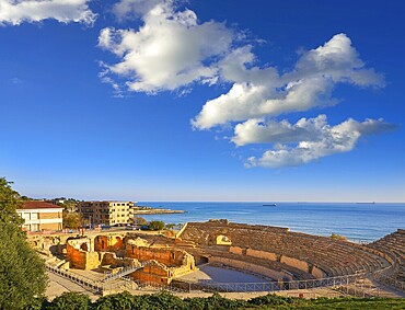 Amphitheater roman in Tarragona of Catalonia Amfiteatre