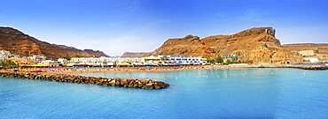 Gran canaria puerto de mogan beach in Canary Islands