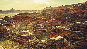 Bungle Bungle Range, Outback, hiking in Australia in high heat, Western Australia, Australia
