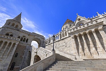 Hungary, tourist and travel attractions Fisherman Bastion, lookouts and panoramic views of Budapest