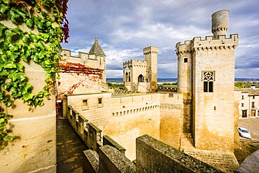 Castle palace of Olite, foral community of Navarre, Spain