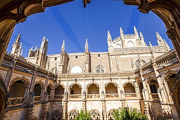 Upper cloister, Monastery of San Juan de los Reyes, Toledo, Castilla-La Mancha, Spain