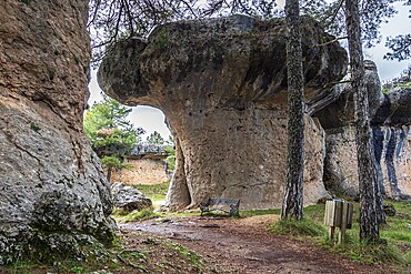 Ciudad encantada, area of rock formations, nature reserve, Cuenca region, Spain