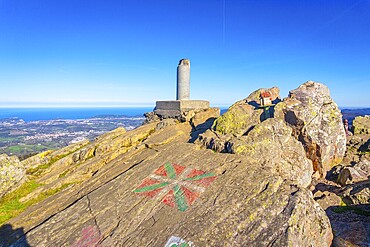 Procious summit of Mount Adarra in Urnieta. Gipuzkoa, Basque Country