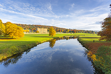 Chatsworth House, Peak District National Park, Derbyshire, England, United Kingdom, Europe