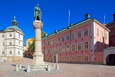 Wrangelska Bracken and Monument, Riddarholmen, Stockholm, Sweden, Scandinavia, Europe