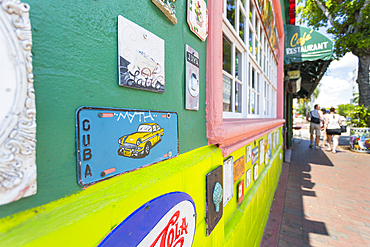 Wall paintings in Little Havana, Miami, Florida, United States of America, North America