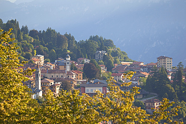 Civenna at sunrise, Bellagio, Lake Como, Lombardy, Italy, Europe