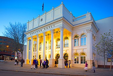 The Theatre Royal at Christmas, Nottingham, Nottinghamshire, England, United Kingdom, Europe