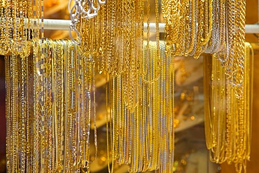 Gold in the Gold Souk, The Creek, Dubai, United Arab Emirates, Middle East
