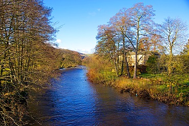 River Derwent near Hathersage, Peak District National Park, Derbyshire, England, United Kingdom, Europe