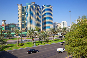 Grand Millennium Hotel and Al Wahda Mall, Abu Dhabi, United Arab Emirates, Middle East