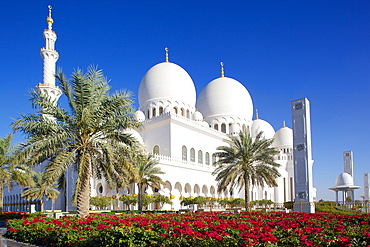 Sheikh Zayed Bin Sultan Al Nahyan Mosque, Abu Dhabi, United Arab Emirates, Middle East