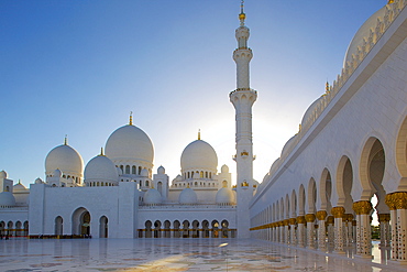 Sheikh Zayed Bin Sultan Al Nahyan Mosque, Abu Dhabi, United Arab Emirates, Middle East