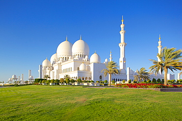 Sheikh Zayed Bin Sultan Al Nahyan Mosque, Abu Dhabi, United Arab Emirates, Middle East