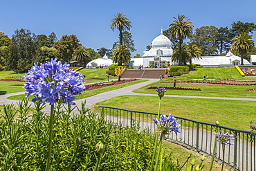 Conservatory of Flowers, Golden Gate Park, San Francisco, California, United States of America, North America