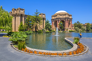 View of Palace of Fine Arts Theatre, San Francisco, California, United States of America, North America