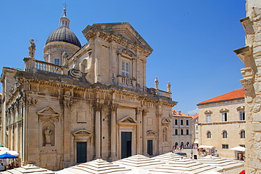 Cathedral, UNESCO World Heritage Site, Dubrovnik, Dalmatian Coast, Dalmatia, Croatia, Europe