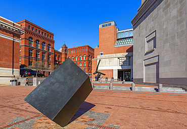 View of United States Holocaust Memorial Museum, Washington D.C., United States of America, North America