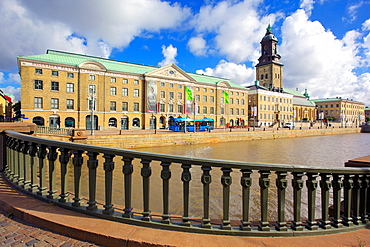 Museum and church, Gothenburg, Sweden, Scandinavia, Europe