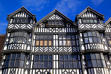 The Rows on Bridge Street, Chester, Cheshire, England, United Kingdom, Europe