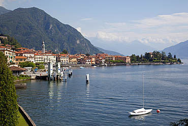 View of Menaggio and Lake Como, Lombardy, Italian Lakes, Italy, Europe