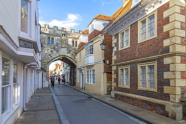 View of High Street Gate, Salisbury, Wiltshire, England, United Kingdom, Europe