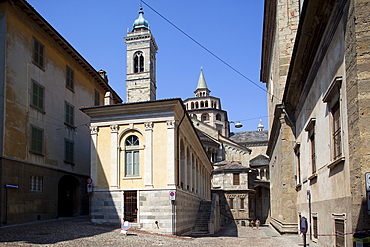 Basilica Santa Maria Maggiore, Piazza Duomo, Bergamo, Lombardy, Italy, Europe